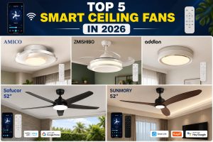 Read more about the article Top 5 Smart Ceiling Fans in 2026